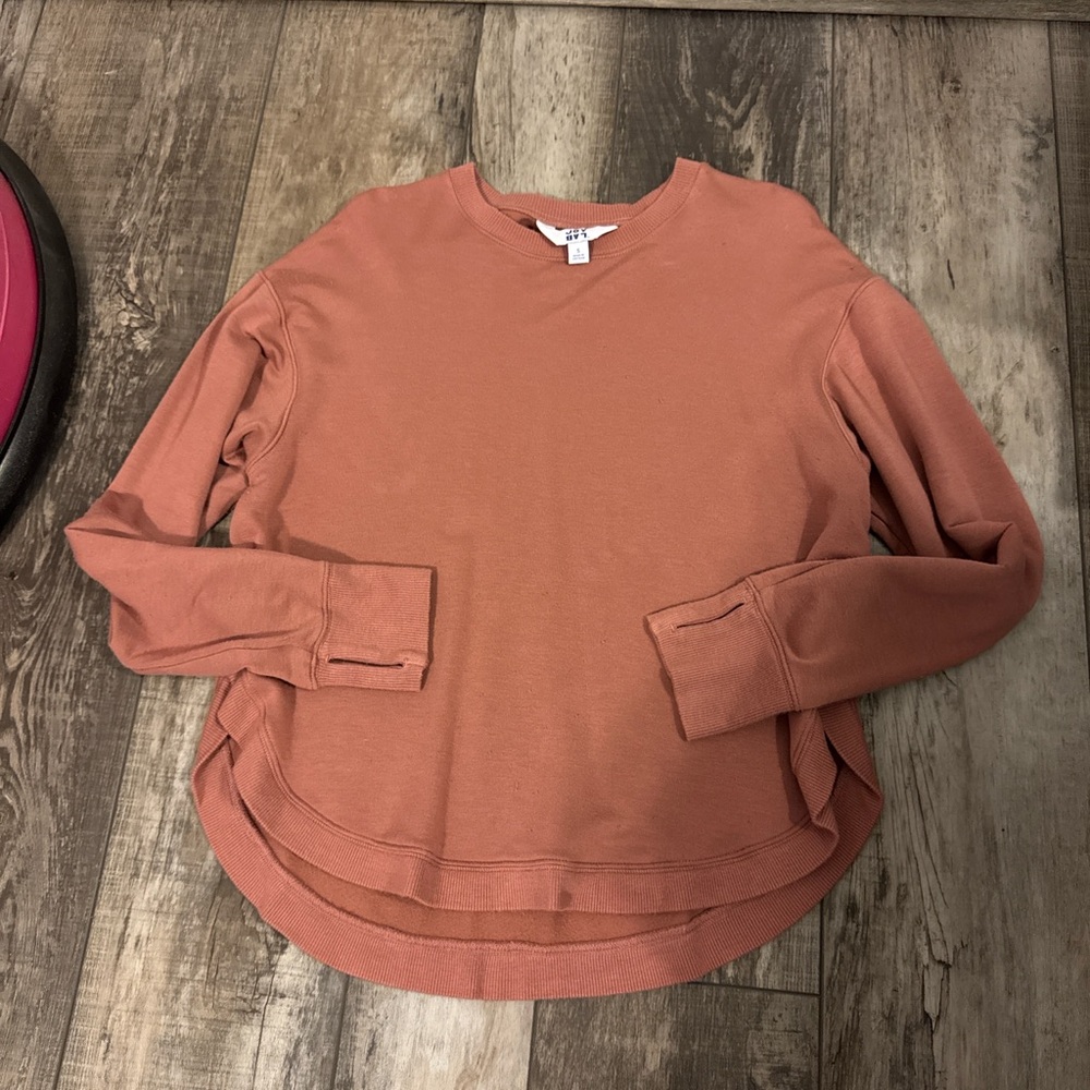 JoyLab Terracotta Long Sleeve Top